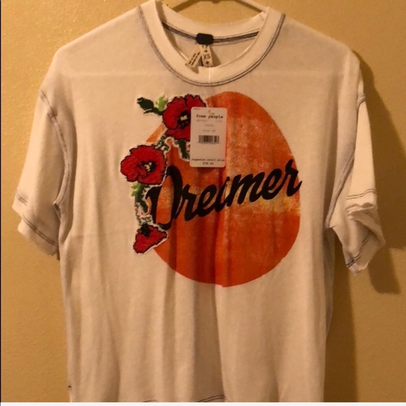 FREE PEOPLE DREAMER TEE - Picture 3 of 4